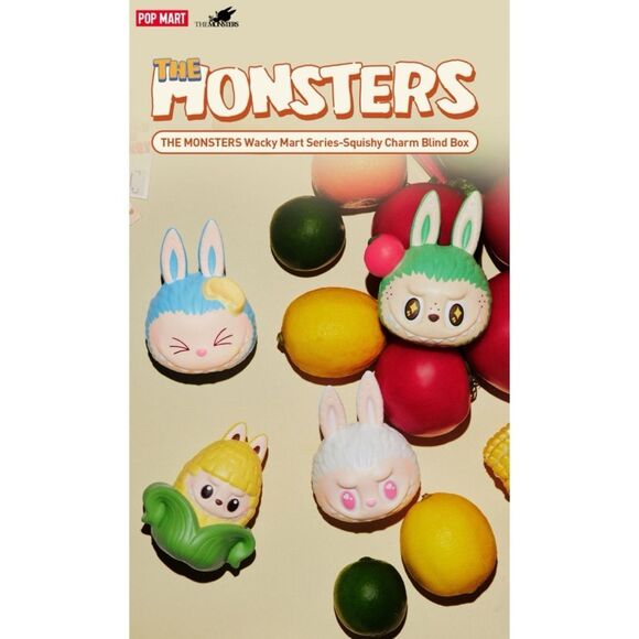 Pop Mart THE MONSTERS LABUBU Wacky Mart Series-Pendant Box, GRILLED SAUSAGE - Picture 8 of 8